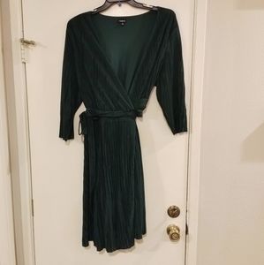 Torrid - 3/4 sleeve wrap dress